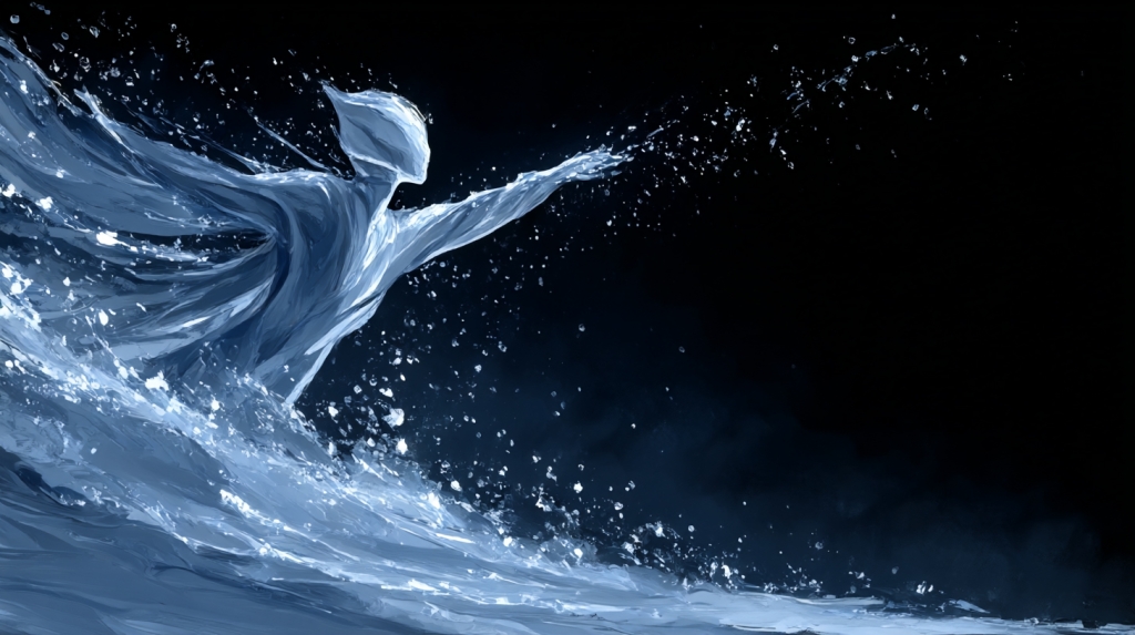 Water Wings by Usha M Reddy / #MSMArtTherapy